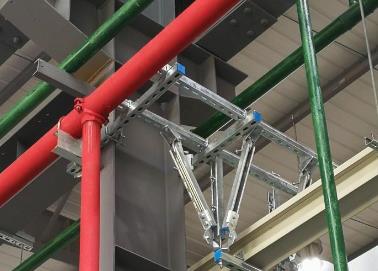 建德该抗震支架的整体式支吊架结构协调性好