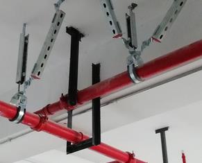 建德抗震支架设备的支撑形式的介绍